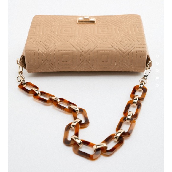 ZARA BEADED CHAIN SHOULDER BAG - Picture 3 of 5